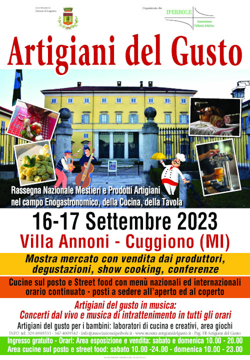 Artigiani del Gusto villa Annoni 2023rid